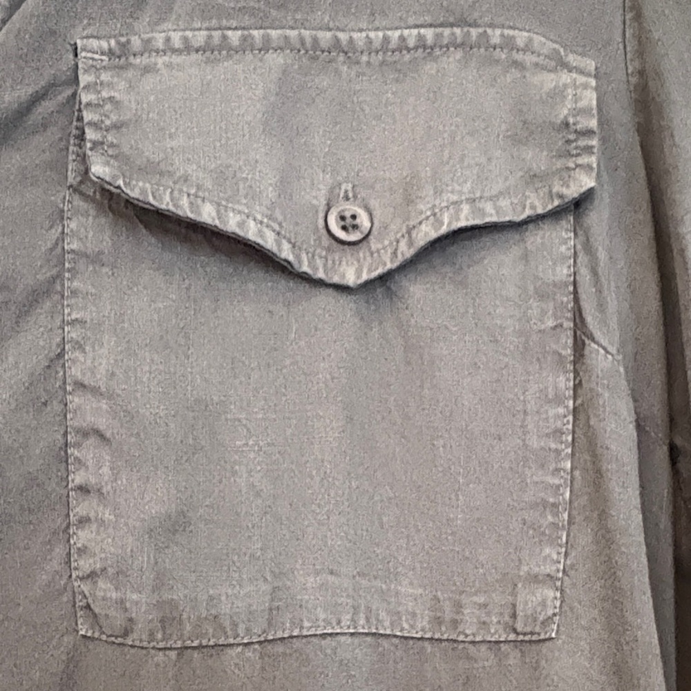 Cloth & Stone Long Button-Down Shirt Dress - Picture 9 of 10
